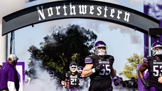 October 5, 2024, Evanston, IL: A game between Northwestern Football and Indiana at Northwestern Medicine Field at Martin Stadium in Evanston, IL on Saturday, October 5, 2024. (Photo by Mary Grace Grabill/Northwestern Athletics)