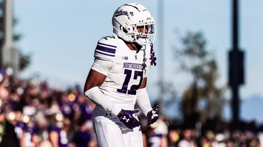 September 21, 2024, Seattle, WA: A game between Northwestern Football and Washington at Husky Stadium in Seattle, WA on Saturday, September 21, 2024. (Photo by Ryan Kuttler/Northwestern Athletics)