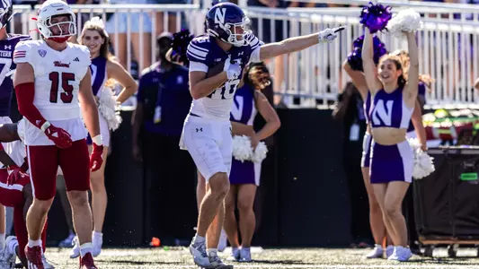 August 31, 2024, Evanston, IL: A game between Northwestern Football and Miami Ohio at Northwestern Medicine Field at Martin Stadium in Evanston, IL on Saturday, August 31, 2024. (Photo by Bailey Black/Northwestern Athletics)