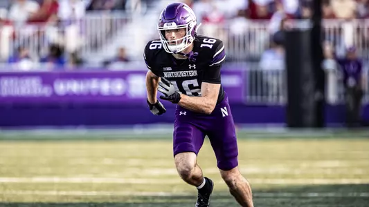 October 5, 2024, Evanston, IL: A game between Northwestern Football and Indiana at Northwestern Medicine Field at Martin Stadium in Evanston, IL on Saturday, October 5, 2024. (Photo by Griffin Quinn/Northwestern Athletics)