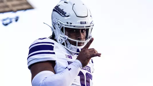September 21, 2024, Seattle, WA: A game between Northwestern Football and Washington at Husky Stadium in Seattle, WA on Saturday, September 21, 2024. (Photo by Ryan Kuttler/Northwestern Athletics)