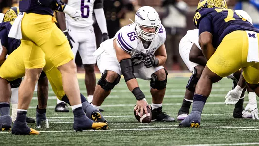 November 23, 2024, Evanston, IL: A game between Northwestern Football and Michigan at Michigan Stadium in Ann Arbor, MI on Saturday, November 23, 2024. (Photo by Griffin Quinn/Northwestern Athletics)