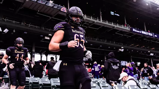 November 16, 2024, Chicago, IL: A game between Northwestern Football and Ohio State at Wrigley Field in Chicago, IL on Saturday, November 16, 2024. (Photo by Ayelet Prottas/Northwestern Athletics)