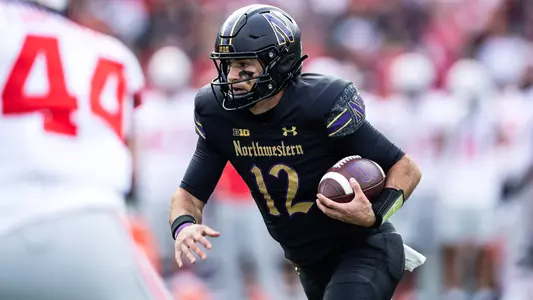 November 16, 2024, Chicago, IL: A game between Northwestern Football and Ohio State at Wrigley Field in Chicago, IL on Saturday, November 16, 2024. (Photo by Abigail Dean/Northwestern Athletics)