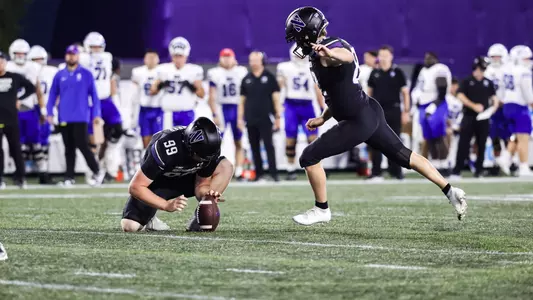 September 14, 2024, Evanston, IL: A game between Northwestern Football and Eastern Illinois at Northwestern Medicine Field at Martin Stadium in Evanston, IL on Saturday, September 14, 2024. (Photo by John Konstantaras/Northwestern Athletics)