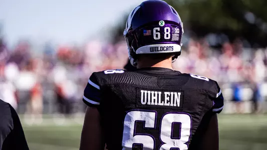 October 5, 2024, Evanston, IL: A game between Northwestern Football and Indiana at Northwestern Medicine Field at Martin Stadium in Evanston, IL on Saturday, October 5, 2024. (Photo by Ryan Kuttler/Northwestern Athletics)