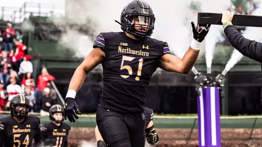 November 16, 2024, Chicago, IL: A game between Northwestern Football and Ohio State at Wrigley Field in Chicago, IL on Saturday, November 16, 2024. (Photo by Ryan Kuttler/Northwestern Athletics)