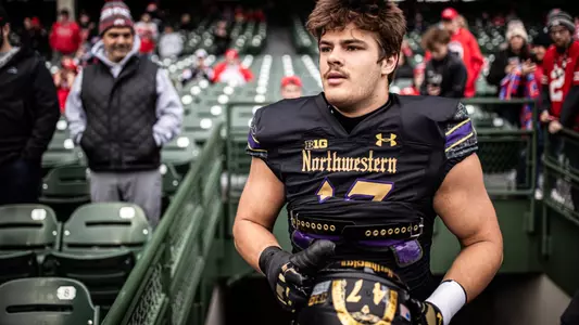November 16, 2024, Chicago, IL: A game between Northwestern Football and Ohio State at Wrigley Field in Chicago, IL on Saturday, November 16, 2024. (Photo by Griffin Quinn/Northwestern Athletics)