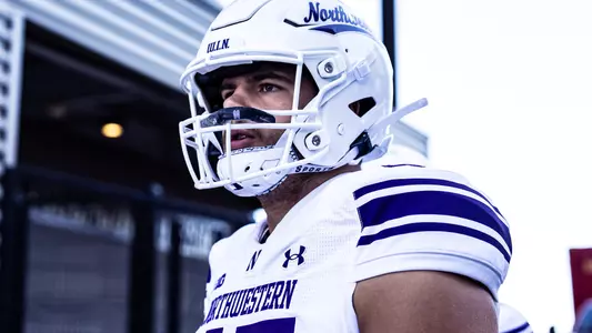 September 21, 2024, Seattle, WA: A game between Northwestern Football and Washington at Husky Stadium in Seattle, WA on Saturday, September 21, 2024. (Photo by Mary Grace Grabill/Northwestern Athletics)