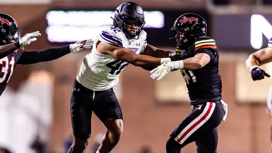 October 11, 2024, College Park, MD: A game between Northwestern Football and Maryland at SECU Stadium in College Park, MD on Friday, October 11, 2024. (Photo by Ryan Kuttler/Northwestern Athletics)