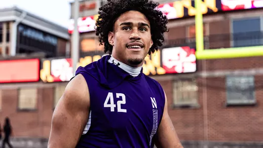 October 11, 2024, College Park, MD: A game between Northwestern Football and Maryland at SECU Stadium in College Park, MD on Friday, October 11, 2024. (Photo by Ryan Kuttler/Northwestern Athletics)