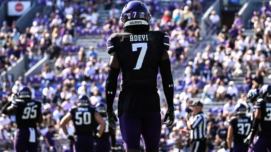 September 30, 2023, Evanston, IL: A game between Northwestern Football and Penn State at Ryan Field in Evanston, IL on Saturday, September 30, 2023. (Photo by Ryan Kuttler/Northwestern Athletics)