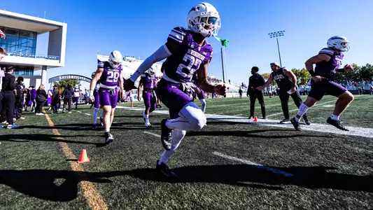 October 19, 2024, Evanston, IL: A game between Northwestern Football and Wisconsin at Northwestern Medicine Field at Martin Stadium in Evanston, IL on Saturday, October 19, 2024. (Photo by Ayelet Prottas/Northwestern Athletics)