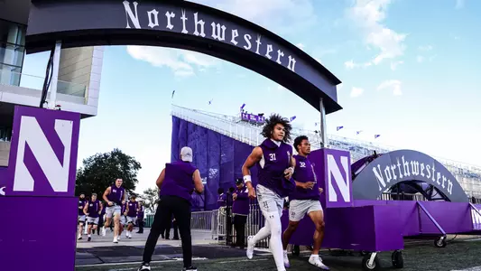 September 6, 2024, Evanston, IL: A game between Northwestern Football and Duke at Northwestern Medicine Field at Martin Stadium in Evanston, IL on Friday, September 6, 2024. (Photo by Mary Grace Grabill/Northwestern Athletics)
