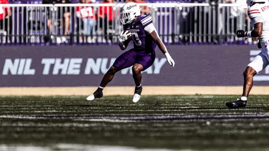 October 19, 2024, Evanston, IL: A game between Northwestern Football and Wisconsin at Northwestern Medicine Field at Martin Stadium in Evanston, IL on Saturday, October 19, 2024. (Photo by Griffin Quinn/Northwestern Athletics)
