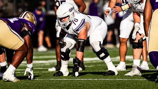 September 21, 2024, Seattle, WA: A game between Northwestern Football and Washington at Husky Stadium in Seattle, WA on Saturday, September 21, 2024. (Photo by Griffin Quinn/Northwestern Athletics)