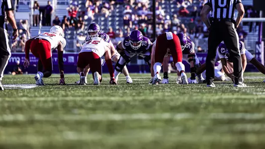 August 31, 2024, Evanston, IL: A game between Northwestern Football and Miami Ohio at Northwestern Medicine Field at Martin Stadium in Evanston, IL on Saturday, August 31, 2024. (Photo by Mary Grace Grabill/Northwestern Athletics)