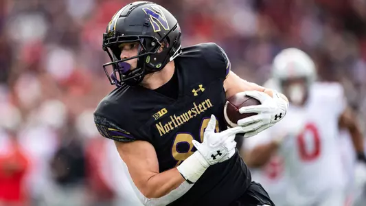 November 16, 2024, Chicago, IL: A game between Northwestern Football and Ohio State at Wrigley Field in Chicago, IL on Saturday, November 16, 2024. (Photo by Abigail Dean/Northwestern Athletics)
