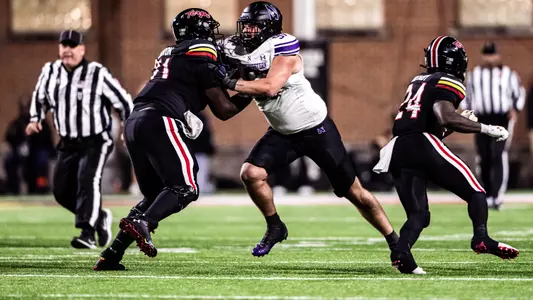October 11, 2024, College Park, MD: A game between Northwestern Football and Maryland at SECU Stadium in College Park, MD on Friday, October 11, 2024. (Photo by Ryan Kuttler/Northwestern Athletics)