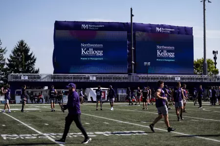 Kellogg on Video Board