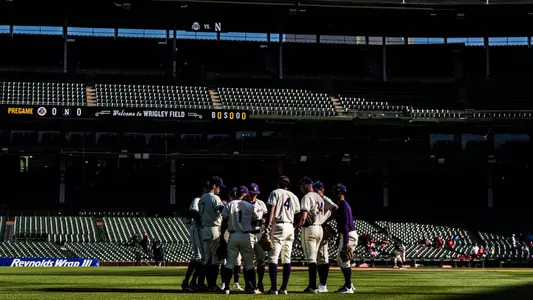May 9, 2025, Chicago, IL: A game between Northwestern Baseball and Ohio State at Wrigley Field in Chicago, IL on Friday, May 9, 2025. (Photo by Ryan Kuttler/Northwestern Athletics)
