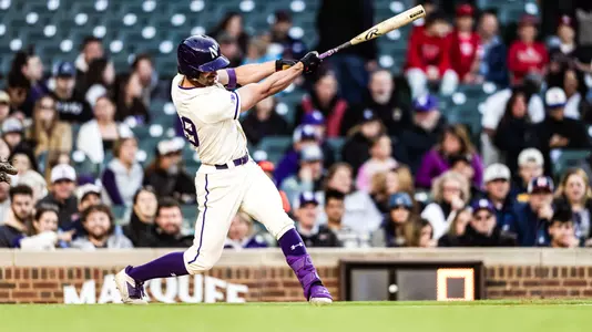 May 9, 2025, Chicago, IL: A game between Northwestern Baseball and Ohio State at Wrigley Field in Chicago, IL on Friday, May 9, 2025. (Photo by Ryan Kuttler/Northwestern Athletics)