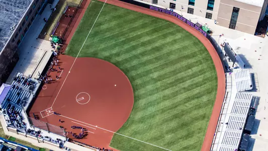 March 22, 2025, Evanston, IL: A game between Northwestern Softball and Mississippi State at Sharon J. Drysdale Field in Evanston, IL on Saturday, March 22, 2025. (Photo by Mason Flick/Northwestern Athletics)