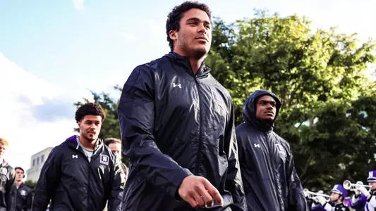 September 6, 2024, Evanston, IL: A game between Northwestern Football and Duke at Northwestern Medicine Field at Martin Stadium in Evanston, IL on Friday, September 6, 2024. (Photo by Mary Grace Grabill/Northwestern Athletics)