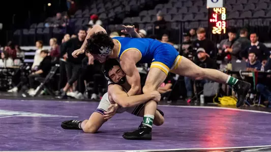 December 30, 2024, Hoffman Estates, IL: Northwestern Wrestling hosts the 2024 Ken Kraft Midlands Championships at NOW Arena in Hoffman Estates, IL on Monday, December 30, 2024. (Photo by Ryan Kuttler/Northwestern Athletics)