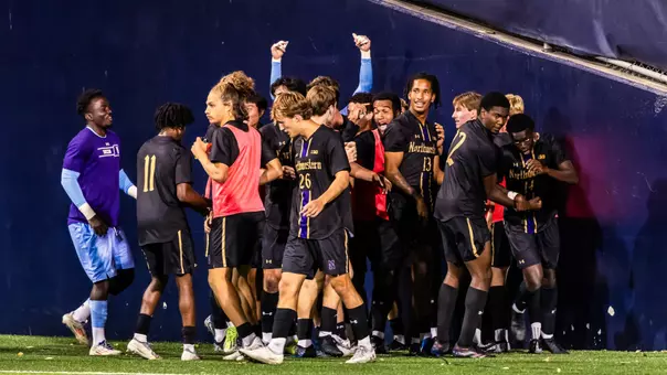 Men's Soccer Celebration