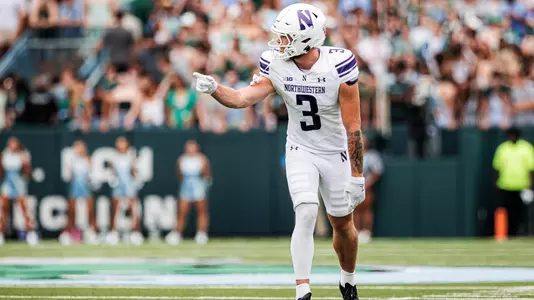 August 30, 2025, New Orleans, LA: A game between Northwestern Football and Tulane at Yulman Stadium in New Orleans, LA on Saturday, August 30, 2025. (Photo by Griffin Quinn/Northwestern Athletics)