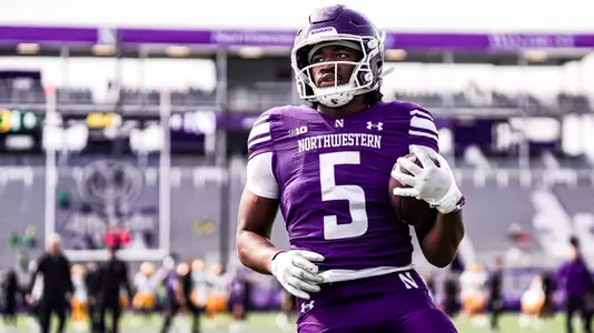 September 13, 2025, Evanston, IL: A game between Northwestern Football and Oregon at Northwestern Medicine Field at Martin Stadium in Evanston, IL on Saturday, September 13, 2025. (Photo by Mary Grace Grabill/Northwestern Athletics)