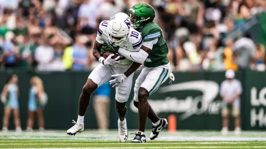 August 30, 2025, New Orleans, LA: A game between Northwestern Football and Tulane at Yulman Field in New Orleans, LA on Saturday, August 30, 2025. (Photo by Ryan Kuttler/Northwestern Athletics)