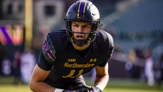 November 22, 2025, Chicago, IL: A game between Northwestern Football and Minnesota at Wrigley Field in Chicago, IL on Saturday, November 22, 2025. (Photo by Griffin Quinn/Northwestern Athletics)