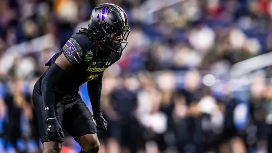 December 26, 2025, Detroit, MI: A game between Northwestern Football and Central Michigan during the Game Above Sports Bowl at Ford Field in Detroit, MI on Friday, December 26, 2025. (Photo by Kailey Zagst/Northwestern Athletics)