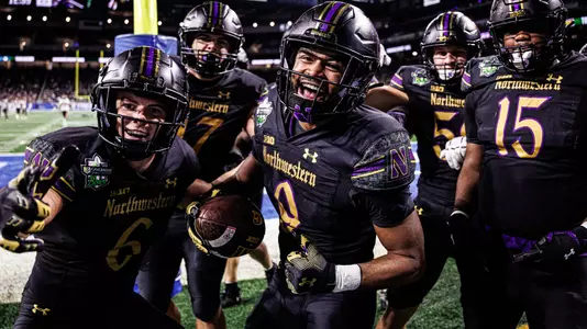 December 26, 2025, Detroit, MI: A game between Northwestern Football and Central Michigan at Ford Field in Detroit, MI on Friday, December 26, 2025. (Photo by Griffin Quinn/Northwestern Athletics)