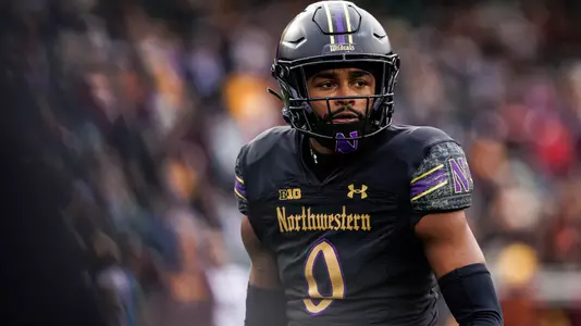 November 22, 2025, Chicago, IL: A game between Northwestern Football and Minnesota at Wrigley Field in Chicago, IL on Saturday, November 22, 2025. (Photo by Griffin Quinn/Northwestern Athletics)