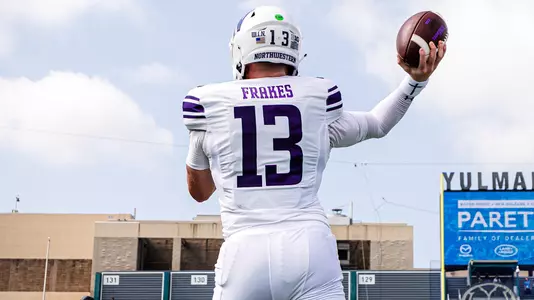 August 30, 2025, New Orleans, LA: A game between Northwestern Football and Tulane at Yulman Stadium in New Orleans, LA on Saturday, August 30, 2025. (Photo by Griffin Quinn/Northwestern Athletics)