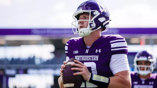 September 27, 2025, Evanston, IL: A game between Northwestern Football and UCLA at Northwestern Medicine Field at Martin Stadium in Evanston, IL on Saturday, September 27, 2025. (Photo by Griffin Quinn/Northwestern Athletics)