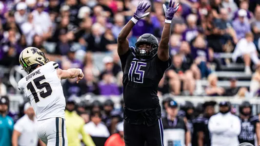 October 18, 2025, Evanston, IL: A game between Northwestern Football and Purdue at Northwestern Medicine Field at Martin Stadium in Evanston, IL on Saturday, October 18, 2025. (Photo by Ryan Kuttler/Northwestern Athletics)