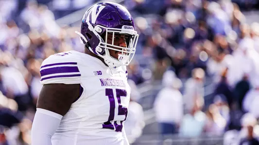October 11, 2025, University Park, PA: A game between Northwestern Football and Penn State at Beaver Stadium in University Park, PA on Saturday, October 11, 2025. (Photo by Griffin Quinn/Northwestern Athletics)