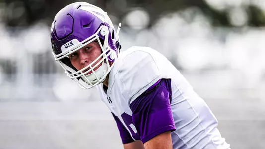 August 4, 2025, Evanston, IL: Northwestern Football practices at Northwestern Medicine Field at Martin Stadium in Evanston, IL on Monday, August 4, 2025. (Photo by Griffin Quinn/Northwestern Athletics)