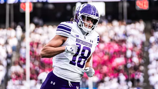 October 11, 2025, University Park, PA: A game between Northwestern Football and Penn State at Beaver Stadium in University Park, PA on Saturday, October 11, 2025. (Photo by Jordan Herald/Northwestern Athletics)