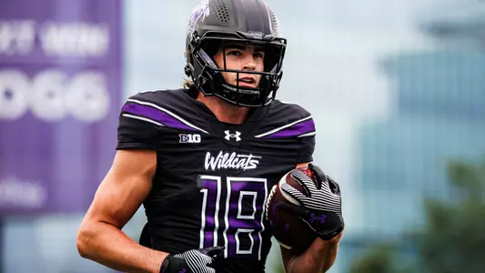 October 18, 2025, Evanston, IL: A game between Northwestern Football and Purdue at Northwestern Medicine Field at Martin Stadium in Evanston, IL on Saturday, October 18, 2025. (Photo by Griffin Quinn/Northwestern Athletics)