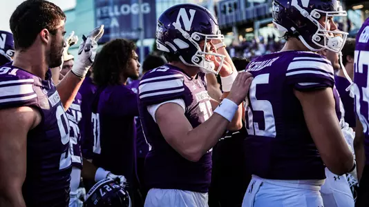 September 27, 2025, Evanston, IL: A game between Northwestern Football and UCLA at Northwestern Medicine Field at Martin Stadium in Evanston, IL on Saturday, September 27, 2025. (Photo by Kailey Zagst/Northwestern Athletics)