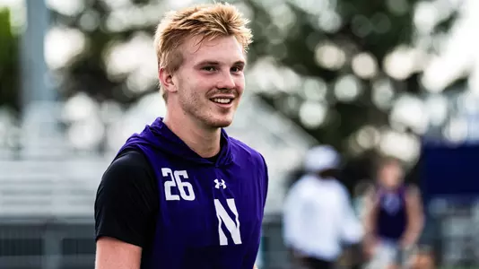 October 18, 2025, Evanston, IL: A game between Northwestern Football and Purdue at Northwestern Medicine Field at Martin Stadium in Evanston, IL on Saturday, October 18, 2025. (Photo by Ryan Kuttler/Northwestern Athletics)