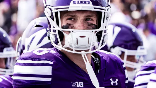September 13, 2025, Evanston, IL: A game between Northwestern Football and Oregon at Northwestern Medicine Field at Martin Stadium in Evanston, IL on Saturday, September 13, 2025. (Photo by Mary Grace Grabill/Northwestern Athletics)
