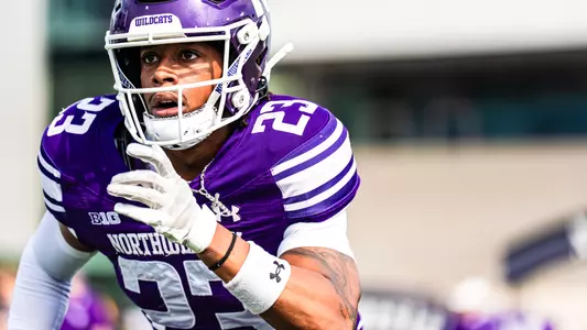 September 13, 2025, Evanston, IL: A game between Northwestern Football and Oregon at Northwestern Medicine Field at Martin Stadium in Evanston, IL on Saturday, September 13, 2025. (Photo by Ryan Kuttler/Northwestern Athletics)