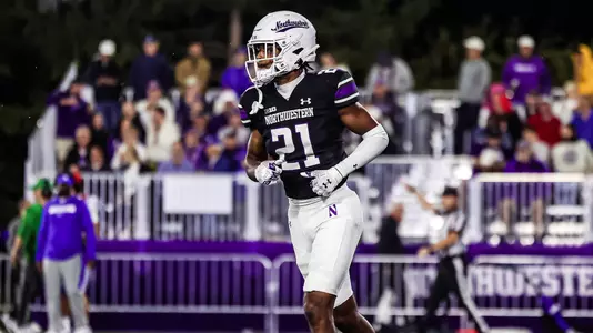 September 6, 2024, Evanston, IL: A game between Northwestern Football and Duke at Northwestern Medicine Field at Martin Stadium in Evanston, IL on Friday, September 6, 2024. (Photo by Mary Grace Grabill/Northwestern Athletics)
