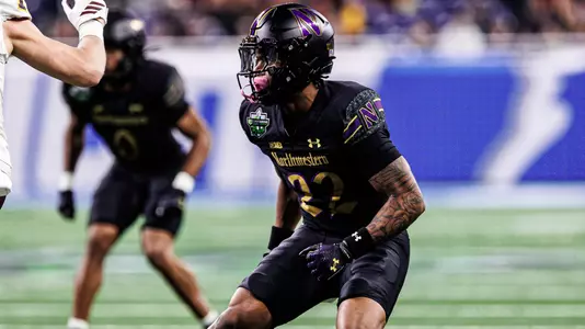 December 26, 2025, Detroit, MI: A game between Northwestern Football and Central Michigan at Ford Field in Detroit, MI on Friday, December 26, 2025. (Photo by Griffin Quinn/Northwestern Athletics)
